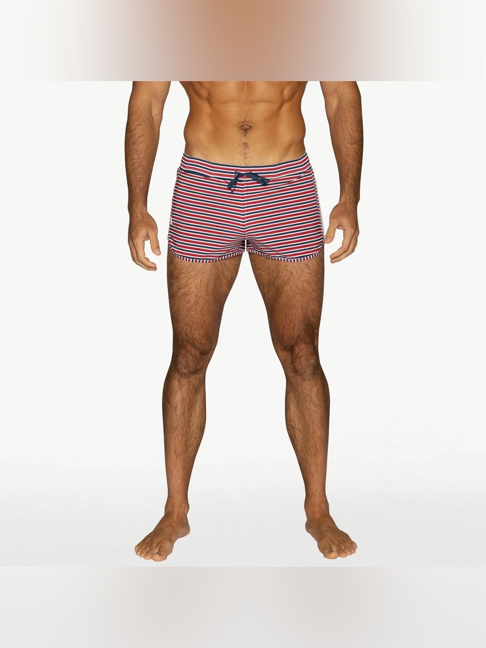 BIKE Peek-a-boo Jock Swim Trunk